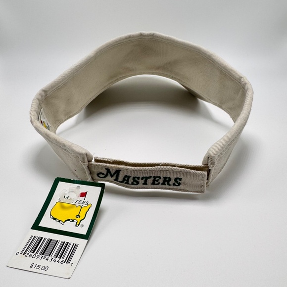 Masters Golf Low Rider Masters Visor Stone Style American Needle w/‎ Tag Khaki - Picture 3 of 10
